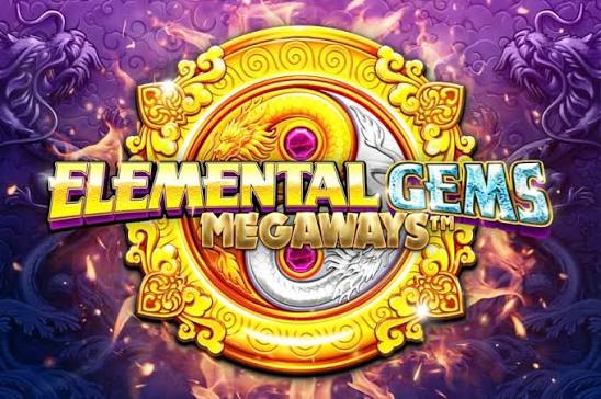 Elemental Gems Megaways slot Logo
