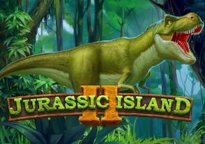 Jurassic Island 2 slot Logo