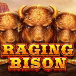 Raging Bison slot logo