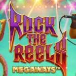 Rock the Reels slot logo